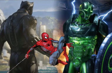 avengers game spiderman