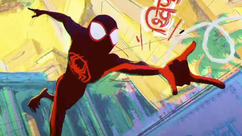across the spider verse animation